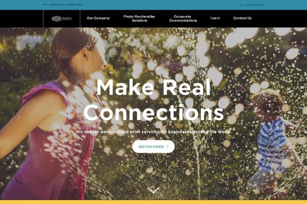 rpi theme websites examples