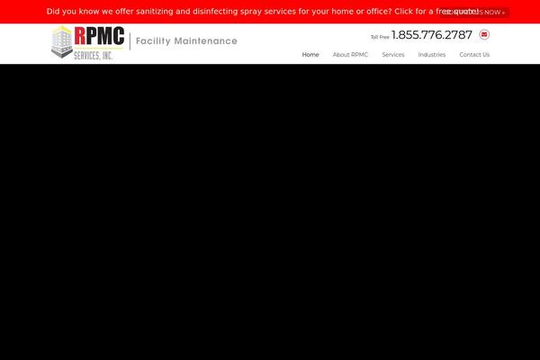 Construction theme site design template sample