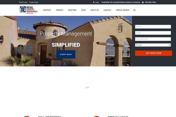 Jupiter Child theme site design template sample