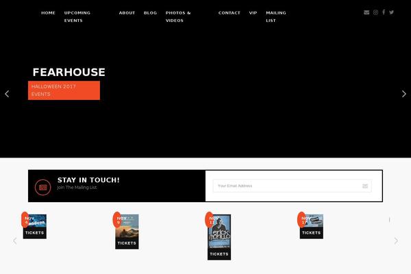 Site using Ticketfly-cms plugin