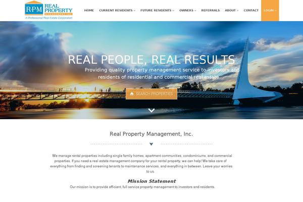 Appfolio Framework theme site design template sample