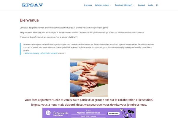 Divi theme site design template sample