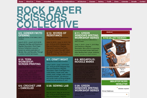 ThreatToCreativity theme site design template sample