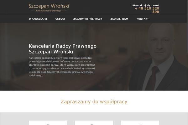 Lawyeria Lite theme site design template sample