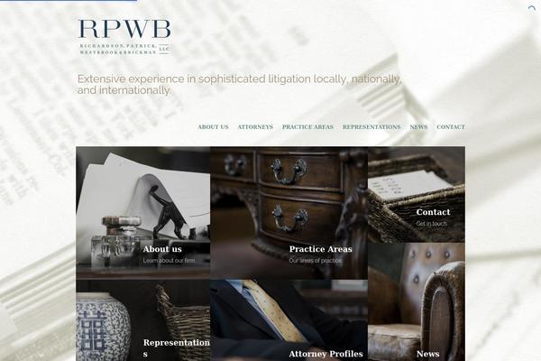 Maxim theme site design template sample