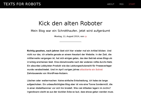 rpzine.de site used Constance