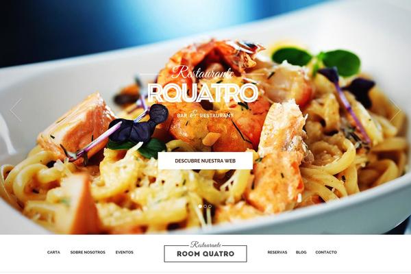 The Flavour theme site design template sample