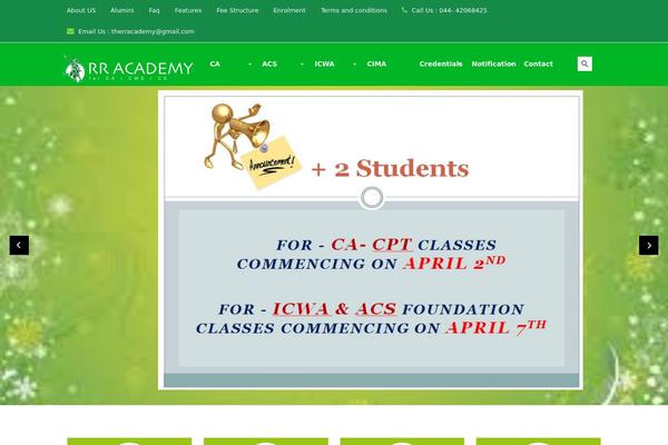 rracademy.in site used Rks