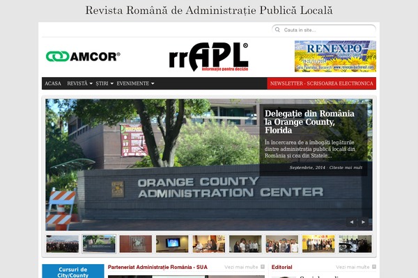City Desk theme site design template sample