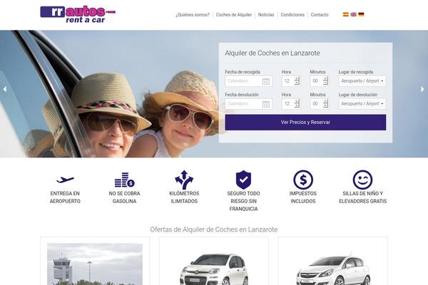 Rr theme site design template sample