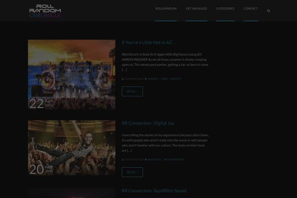Sobe theme site design template sample