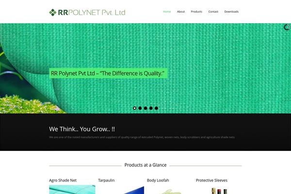 Carbon theme site design template sample
