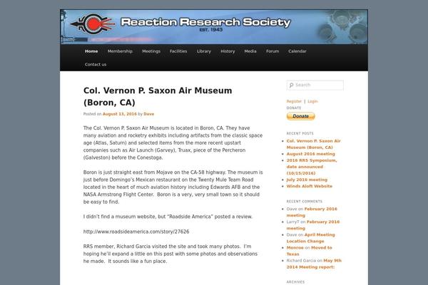Site using Event Organiser plugin