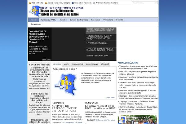 NewsPro theme site design template sample