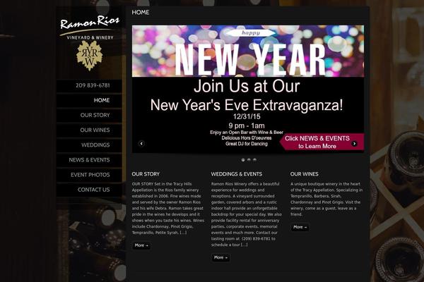 rrvineyard.com site used Niarra-dark