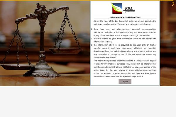 rsalegalsolutions.com site used Rsa
