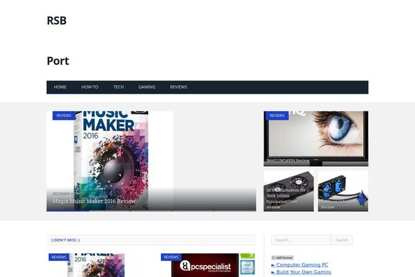 Phlox theme site design template sample