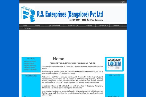 Magazine Basic theme site design template sample