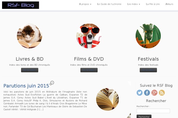Customizr theme site design template sample