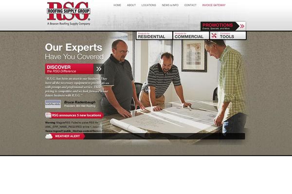 rsg theme websites examples