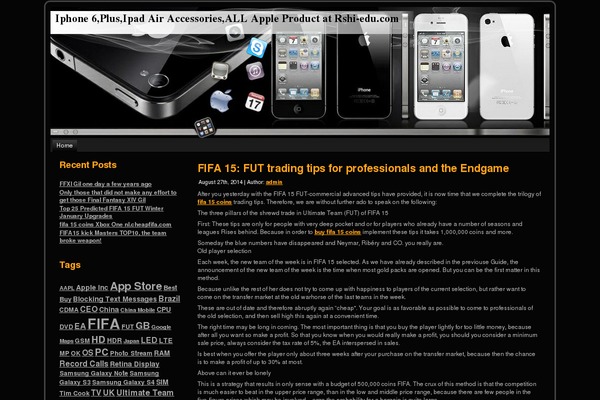 Black_And_White_iPhone theme websites examples