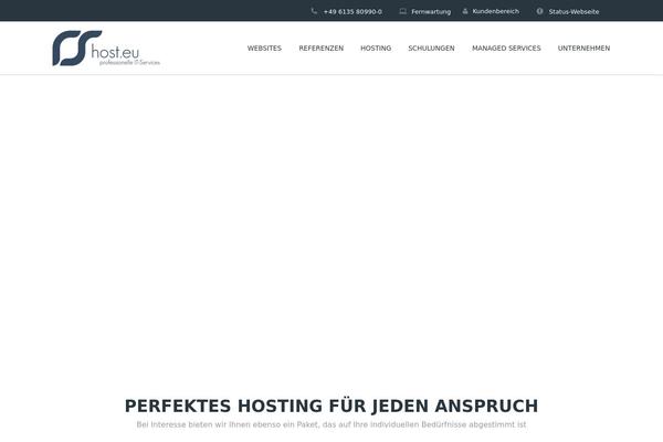 Arkahost theme site design template sample