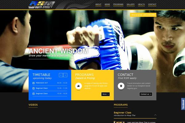 Rsm theme site design template sample