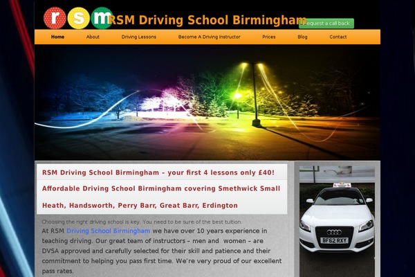 Rsm theme site design template sample