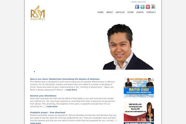 Solid Wp theme site design template sample