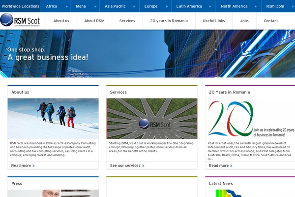 Rsm theme site design template sample