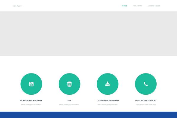 TheFox theme site design template sample