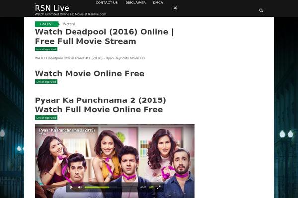 Site using Bootstrap Multi-language Responsive Portfolio plugin