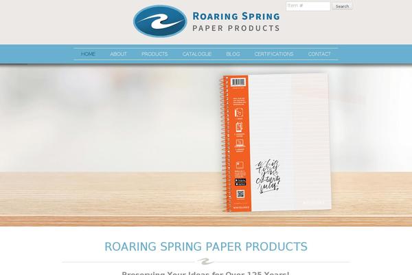 rspaperproducts.com site used Rspaper