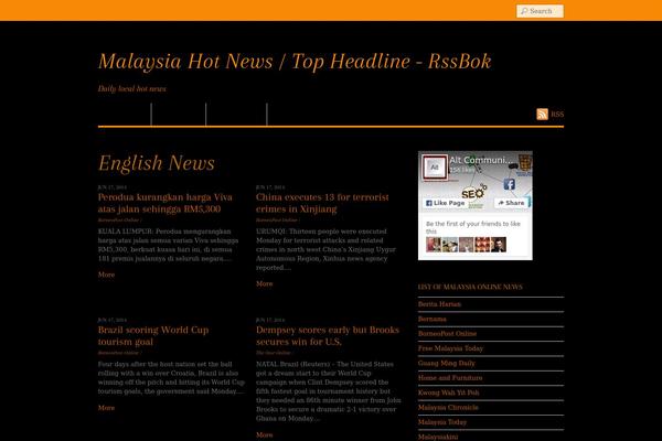 Responz theme site design template sample