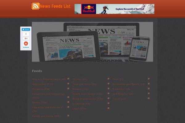 Rt_ionosphere_wp theme site design template sample