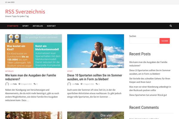 Bam theme site design template sample