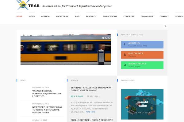 Site using Staffer plugin