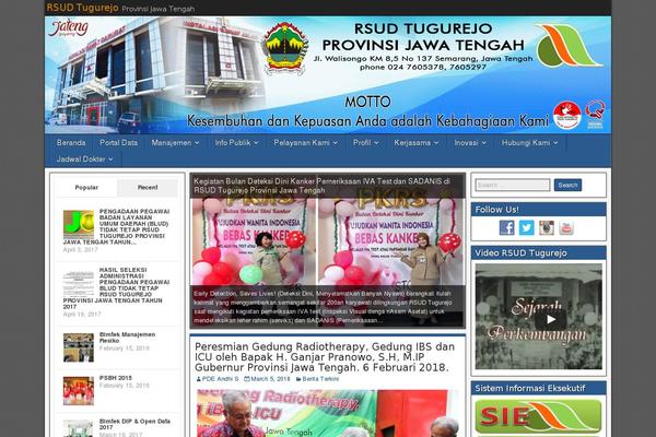 Site using WP Tab Widget plugin