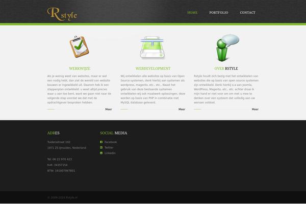 Cleanway theme site design template sample