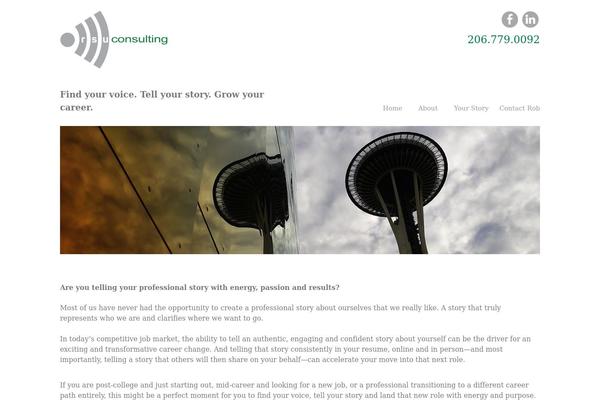 Spotlight theme site design template sample