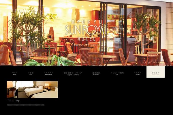 Pc theme site design template sample