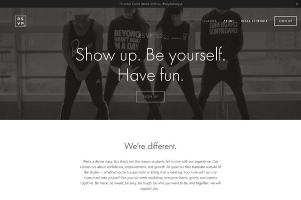 Site using Aqua Page Builder plugin