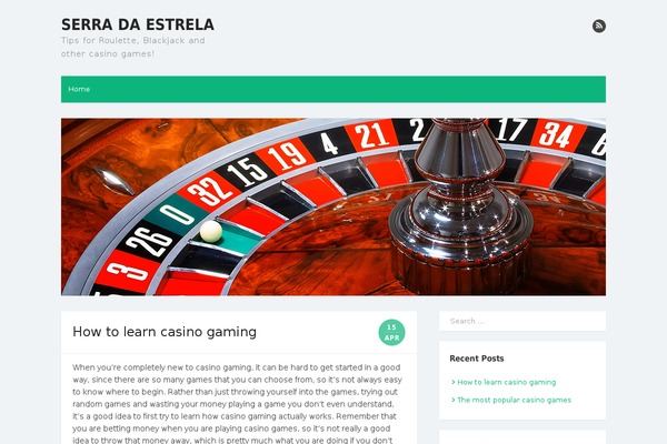 The Box theme site design template sample