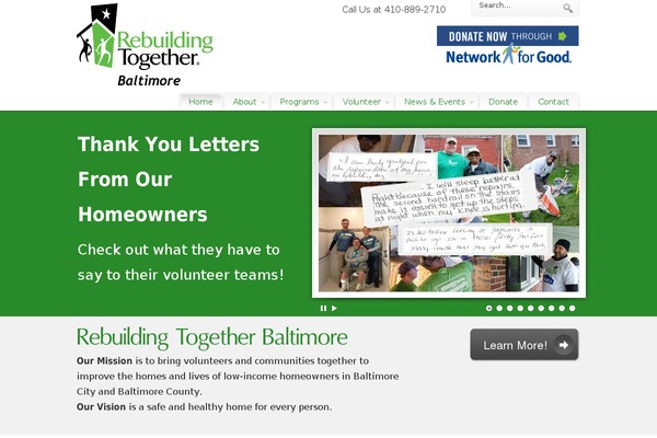 rtbaltimore.org site used PureVISION