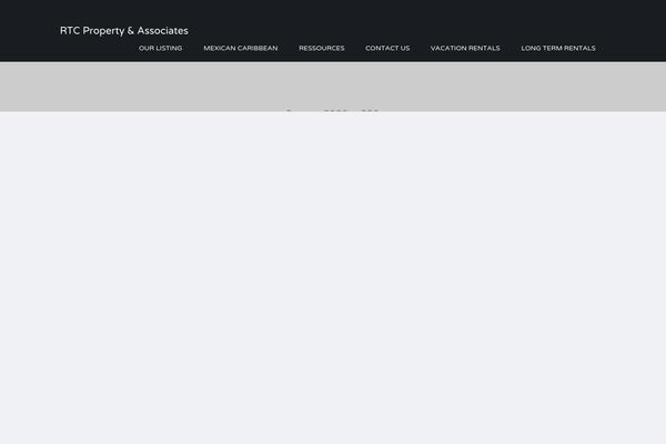 Site using Inspiry-real-estate plugin
