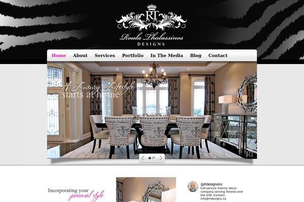 Deepfocus theme site design template sample