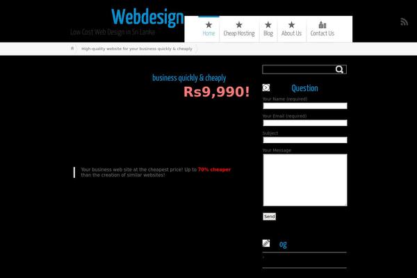 Montezuma theme site design template sample