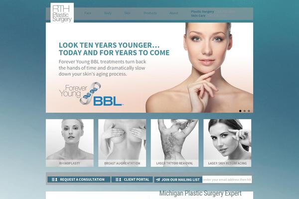 rthplasticsurgery.com site used Rth