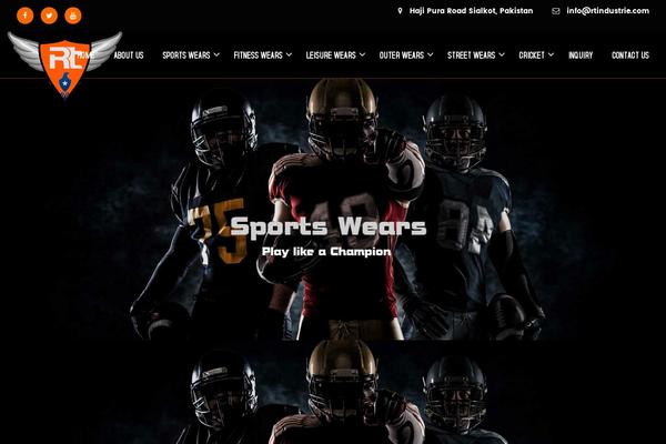 Ecommerce-gem theme site design template sample