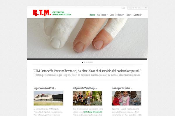 Chameleon theme site design template sample